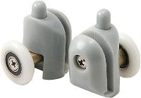 Bottom rollers, detachable, for 5 mm glass - FI 25 mm - XKCA2RU05 - Główne zdjęcie produktowe
