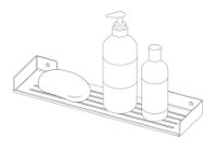Shelf, wall-mounted - ADM_A511 - Zdjęcie produktowe