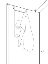 Shelf, hung on the cabin - ADM_N52K - Zdjęcie produktowe