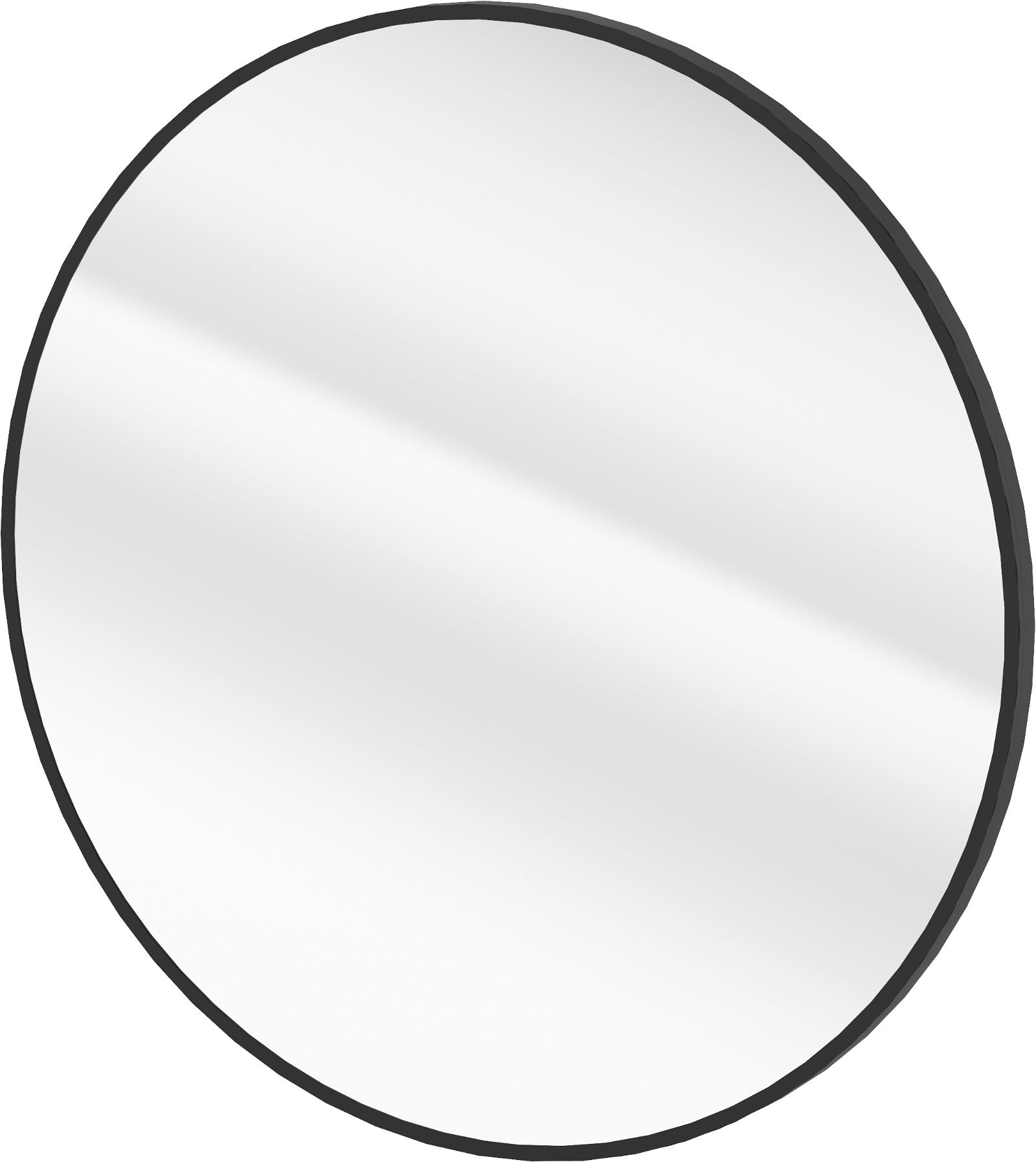 Hänge-spiegel, in einem Rahmen - rund - ADR_N831 - Główne zdjęcie produktowe