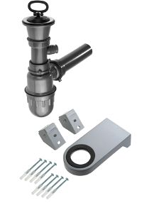 Steel sink waste kit, ZYK_0100 - ZXY_9965 - Główne zdjęcie produktowe