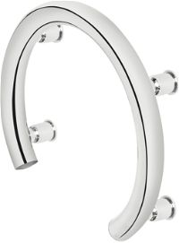 Wall-mounted grab bar, horseshoe-shaped - NIV_041G - Główne zdjęcie produktowe