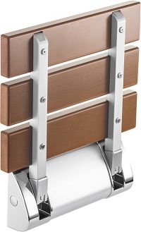 Wall-mounted seat, foldable - NIV_451P - Zdjęcie produktowe