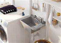 Utility sink, 1-bowl - wall-mounted - ZYT_310B - Zdjęcie produktowe