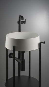 Granite washbasin, countertop - CQS_AU4S - Zdjęcie produktowe