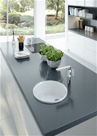 Ceramic sink, 1-bowl - ZCL_680N - Zdjęcie produktowe