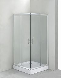 Acrylic shower tray, square, 80x80 cm - KTC_042B - Zdjęcie produktowe