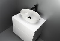 Lavabo in ceramica, piano d'appoggio - CGA_6U4S - Zdjęcie produktowe