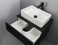 Lavabo in ceramica, piano d'appoggio - CGS_6U5S - Zdjęcie produktowe