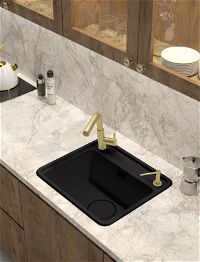 Granite sink, 1-bowl - ZKM_N103 - Zdjęcie produktowe