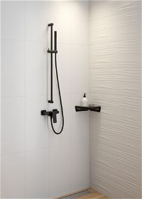 Shower mixer, wall-mounted - BQH_N40M - Zdjęcie produktowe