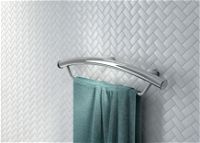 Wall-mounted grab bar, place for a towel - 2in1 - NIV_041H - Zdjęcie produktowe