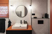 Granite washbasin, countertop - 60x40 cm - CQR_AU6S - Zdjęcie produktowe