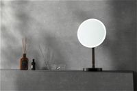 Lusterko kosmetyczne stojące - podświetlenie LED - ADI_N812 - Zdjęcie produktowe