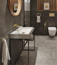 Standing bathroom console, modular - 90x40 cm - CKC_N90A - Zdjęcie produktowe