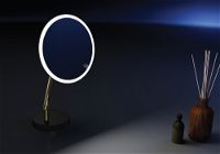 Lusterko kosmetyczne stojące - podświetlenie LED - ADI_Z812 - Zdjęcie produktowe