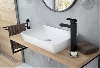 Ceramic washbasin, countertop - 60x40 cm - CDS_6U6S - Zdjęcie produktowe