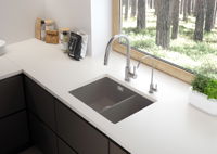 Granite sink, 1.5-bowl - ZQE_T503 - Zdjęcie produktowe