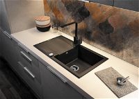 Kitchen tap, with rectangular spout - BBZ_N62M - Zdjęcie produktowe