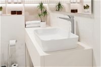 Ceramic washbasin, countertop - CDY_6U5S - Zdjęcie produktowe