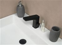 Armatura za umivalnik, brezstično, z nadzorom temperature - 4xAA - BQH_N29R - Zdjęcie produktowe