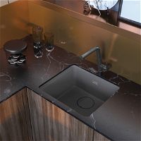 Granite sink, 1-bowl - ZKM_S10A - Zdjęcie produktowe