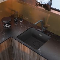 Granite sink, 1-bowl - ZKM_A10A - Zdjęcie produktowe