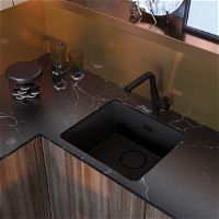 Granite sink, 1-bowl - ZKM_G10A - Zdjęcie produktowe