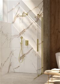 Shower wall, walk-in - sliding - KTJ_R30R - Zdjęcie produktowe