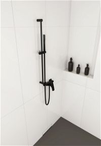 Shower mixer, wall-mounted - BQH_N40M - Zdjęcie produktowe
