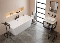 Taboret - stolik łazienkowy - ADM_N51T - Zdjęcie produktowe