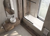 Верхний душ, со смесителем для ванны, термостатической - NAC_D1HT - Zdjęcie produktowe