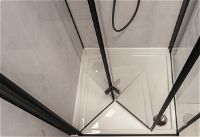 Acrylic shower tray, square, 90 cm - KTJ_041B - Zdjęcie produktowe