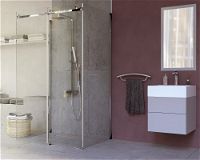 Shower column, with shower mixer - NAC_01QM - Zdjęcie produktowe