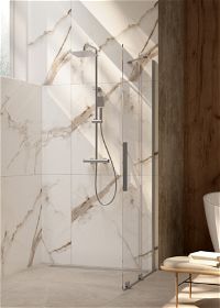 Shower wall, walk-in - sliding - KTJ_F30R - Zdjęcie produktowe