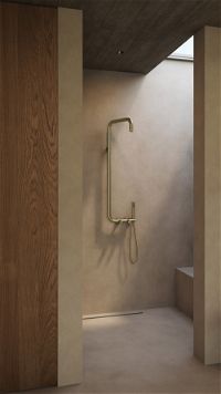Shower column, with shower mixer - NQS_R4XM - Zdjęcie produktowe