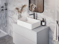 Lavabo en céramique, comptoir - CGS_6U5S - Zdjęcie produktowe