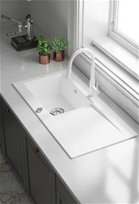 Kitchen tap, with pull-out spout - 2 stream types - BDH_A72M - Zdjęcie produktowe