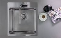 Сталева кухонна раковина, 1-камерний - ZPO_010A - Zdjęcie produktowe