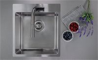 Steel sink, 1-bowl - ZPO_010A - Zdjęcie produktowe