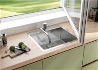 Kitchen tap, with foldable spout - BCA_061M - Zdjęcie produktowe