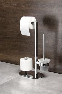 Toilet paper stand, 3-function - ADR_0732 - Zdjęcie produktowe