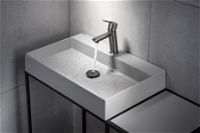 Granite washbasin, countertop - 60x40 cm - CQR_SU6S - Zdjęcie produktowe