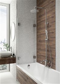 Shower column, with bathtub mixer - NAC_01JM - Zdjęcie produktowe