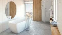 Shower wall / walk-in, Kerria Plus system, 80 cm - KTS_038P - Zdjęcie produktowe