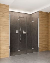 Drzwi prysznicowe systemu Kerria Plus 80 cm - składane - KTSX042P - Zdjęcie produktowe
