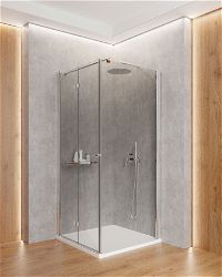Shower wall / walk-in, Kerria Plus system, 100 cm - KTS_030P - Zdjęcie produktowe