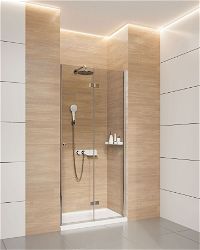 Drzwi prysznicowe systemu Kerria Plus 100 cm - składane - KTSX043P - Zdjęcie produktowe