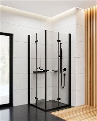 Drzwi prysznicowe systemu Kerria Plus 90 cm - składane - KTSXN41P - Zdjęcie produktowe