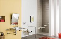 Toilet bowl, wall-mounted, for people with reduced mobility - CDV_6WPW - Zdjęcie produktowe